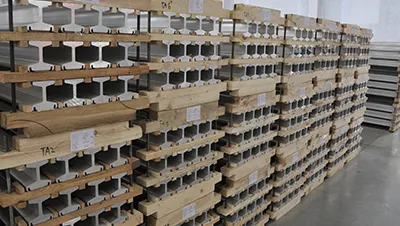 전도성 알루미늄 레일 프로파일