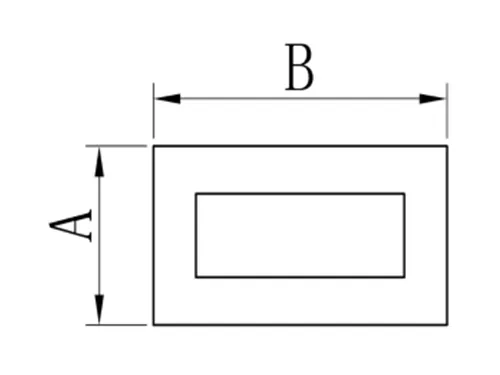 압출 알루미늄 사각 및 직사각형 튜브